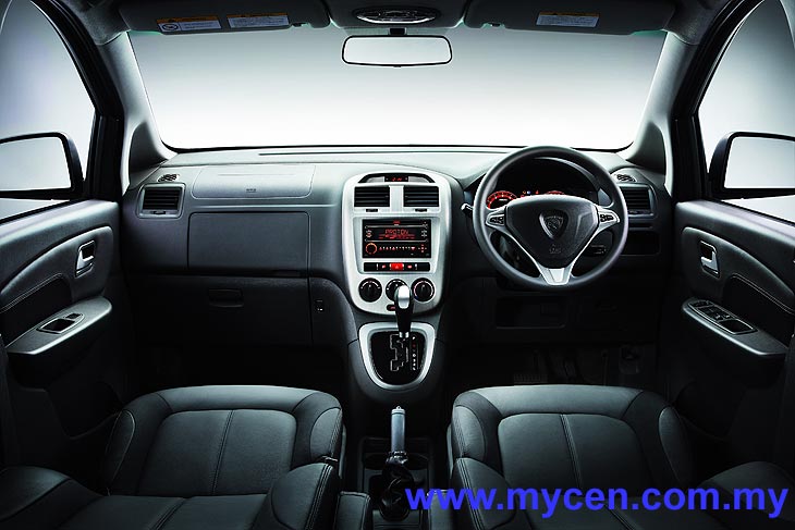 New Proton Exora MPV Cockpit View