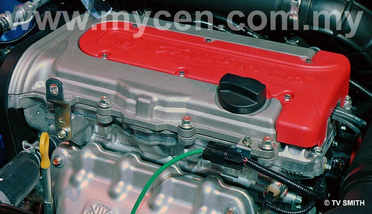 Proton Exora MPV Campro CPS Engine View
