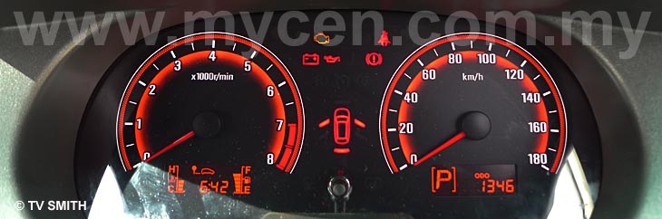 Proton Exora Instrument Panel